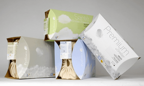 Oreillers et couettes en duvet et plumes